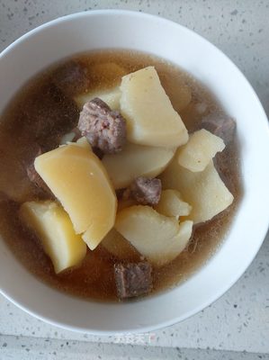 土豆牛肉汤的做法步骤